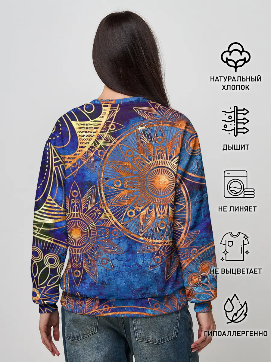 Женский свитшот / Золотые детали