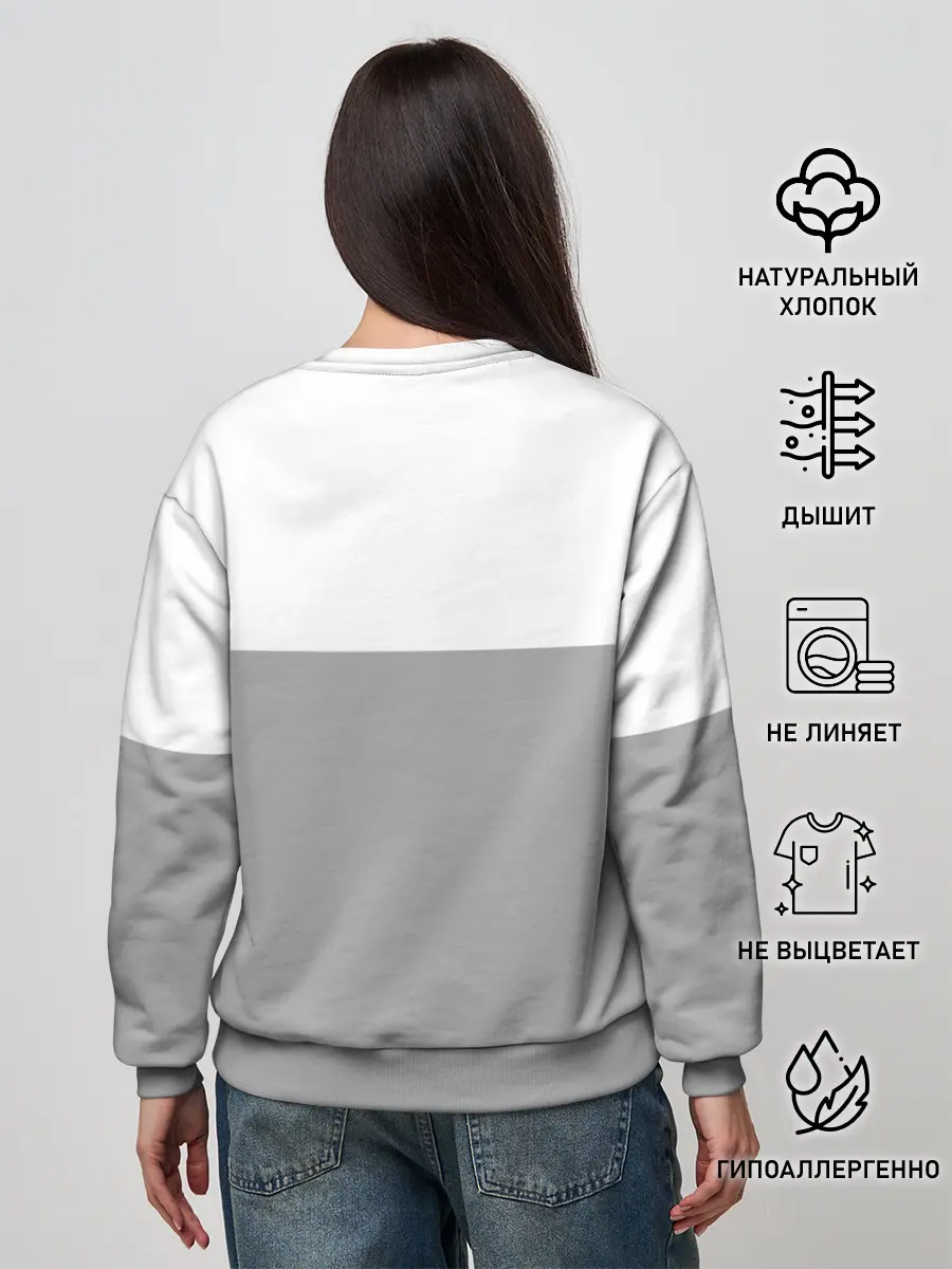 Женский свитшот / Сердитая Малина. HELLTAKER