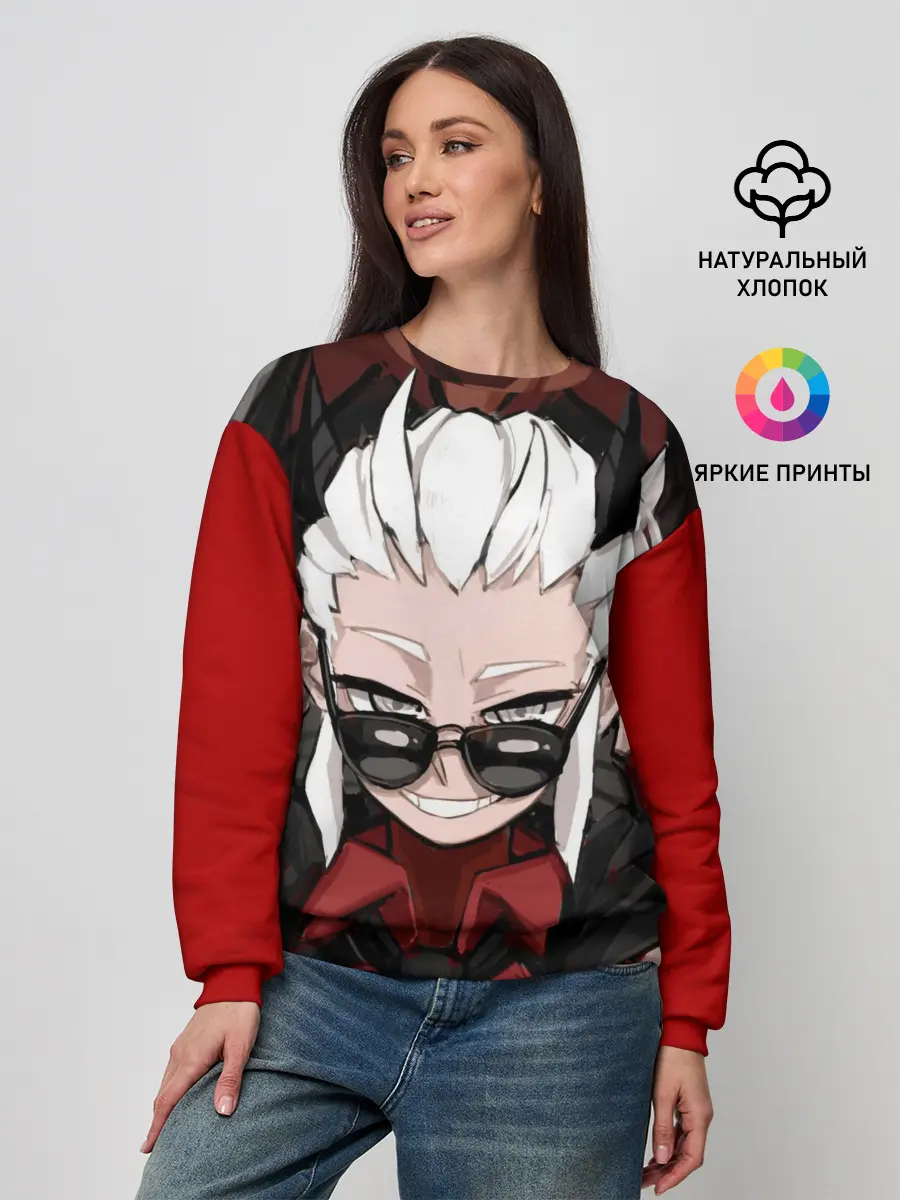 Женский свитшот / Справедливость Хеллтейкер