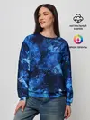 Женский свитшот / Blue Abstraction