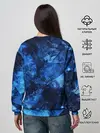 Женский свитшот / Blue Abstraction