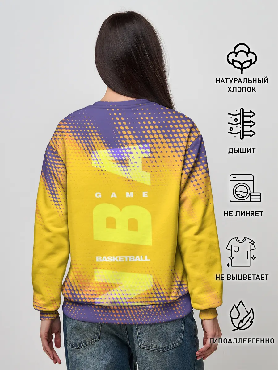 Женский свитшот / Los Angeles Lakers