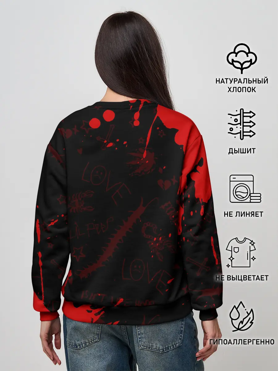 Женский свитшот / LIL PEEP / ЛИЛ ПИП