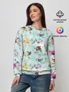 Женский свитшот / Весенние цветы