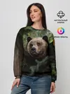 Женский свитшот / Медведь