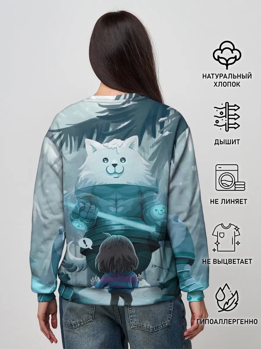 Женский свитшот / UNDERTALE