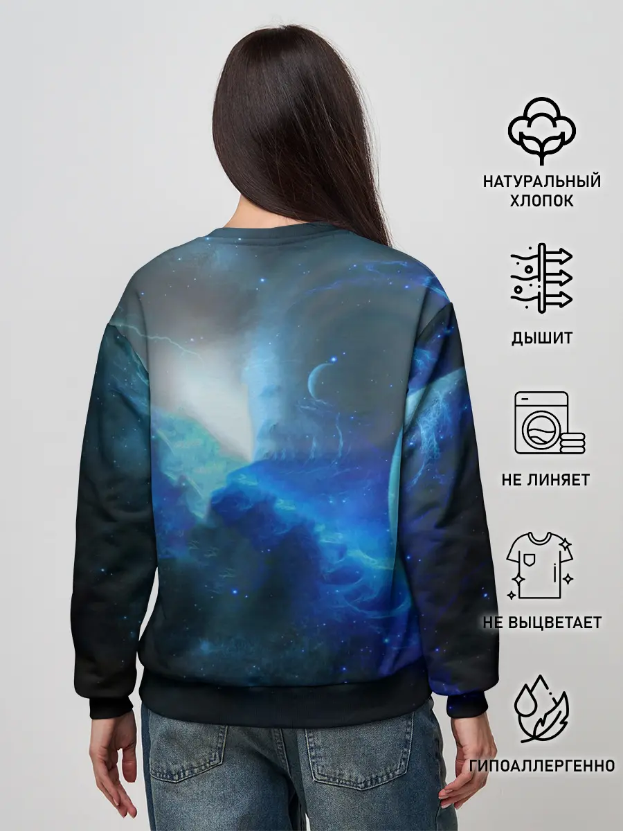 Женский свитшот / ТАРДИС