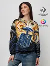 Женский свитшот / Van Gogh Tardis
