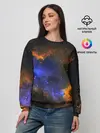Женский свитшот / ВСЕЛЕННАЯ ИЗ ЗВЕЗД