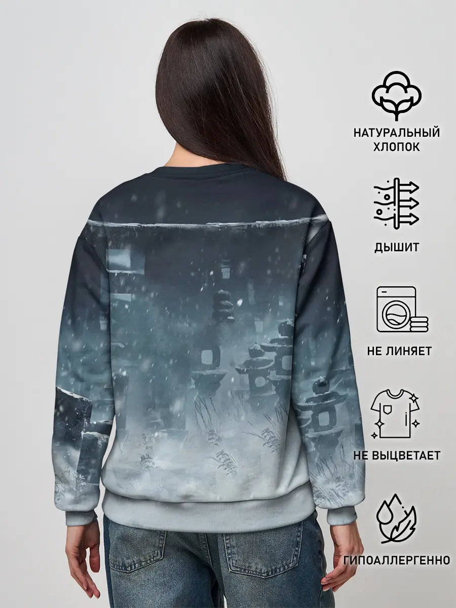 Женский свитшот / GHOST OF TSUSHIM.