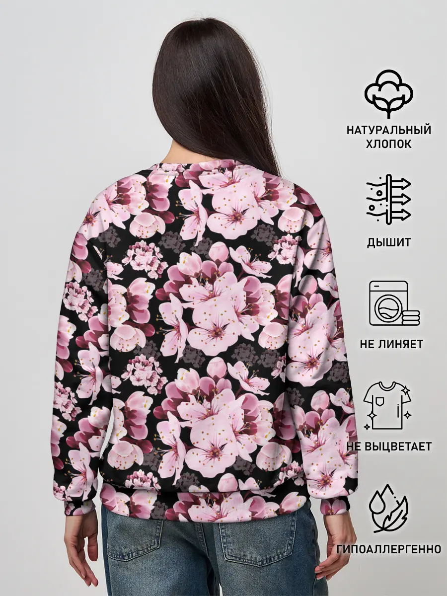 Женский свитшот / Сакура