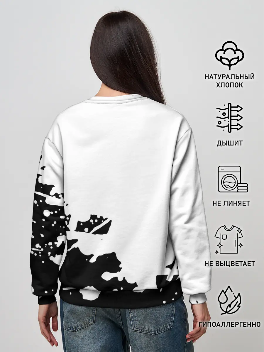 Женский свитшот / Coronavirus 2019 - nCoV