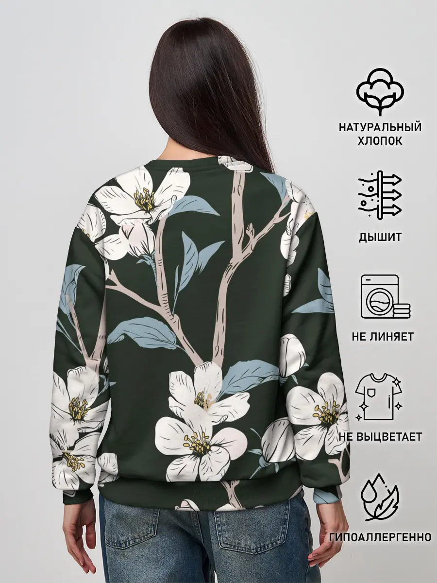 Женский свитшот / САКУРА | SAKURA