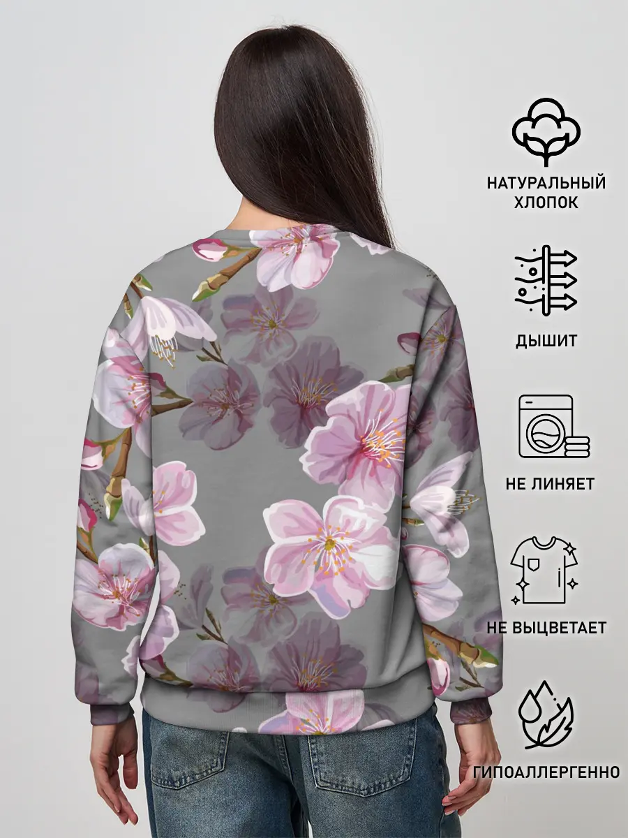 Женский свитшот / САКУРА