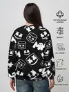 Женский свитшот / Marshmello ЧБ