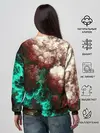 Женский свитшот / НЕОНОВЫЙ КОСМОС