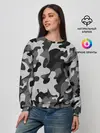 Женский свитшот / ГОРОДСКОЙ КАМУФЛЯЖ | CITY MILITARY