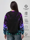 Женский свитшот / НЕОНОВЫЕ БРЫЗГИ