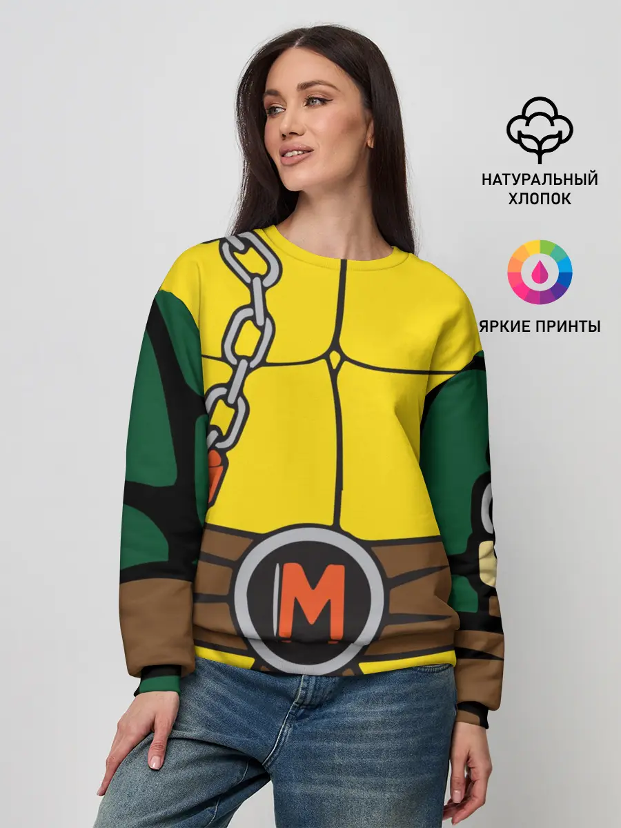 Женский свитшот / Микеланджело Косплей