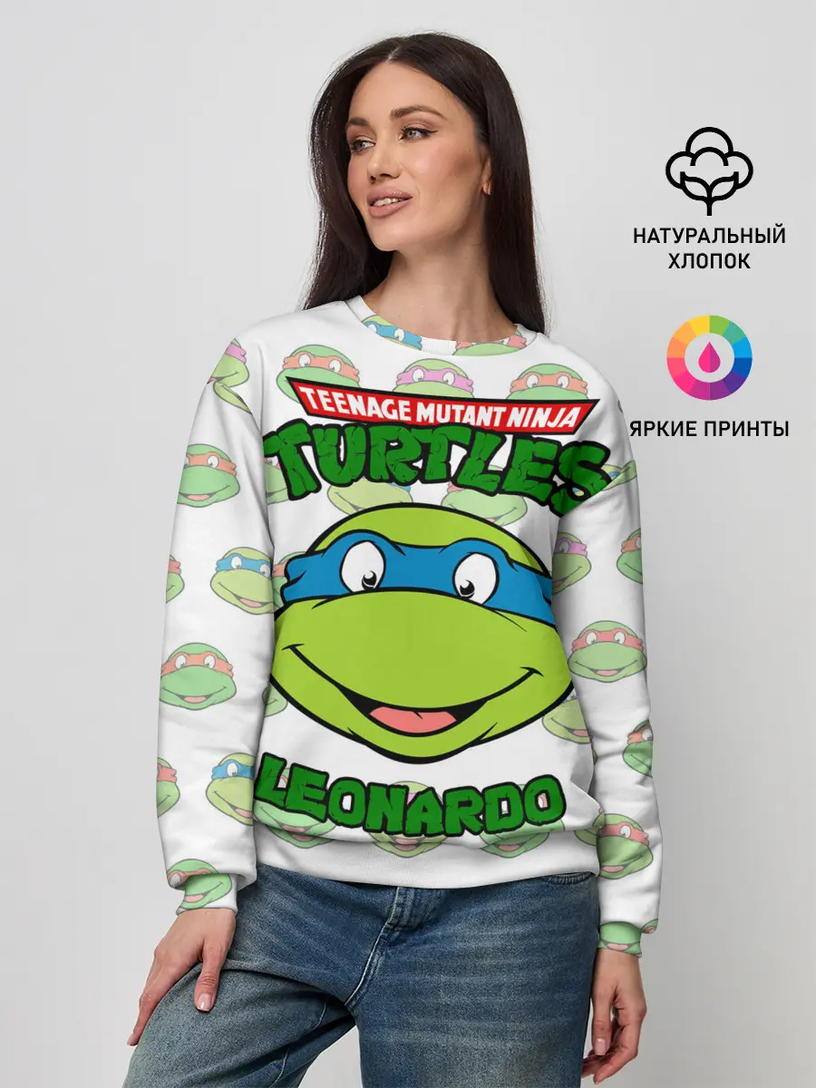 Женский свитшот / Черепашки-Ниндзя