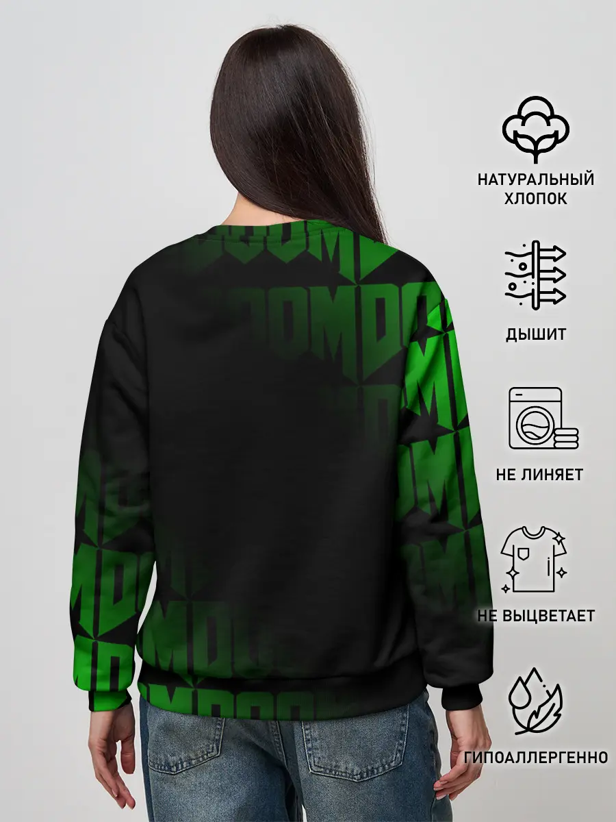 Женский свитшот / DOOM: ETERNAL.