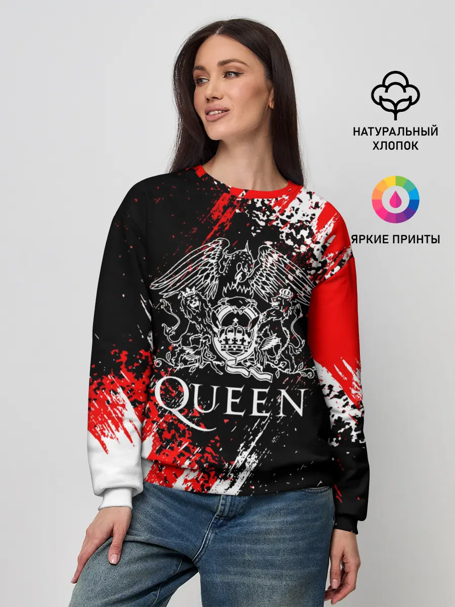 Женский свитшот / QUEEN.
