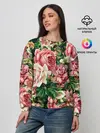 Женский свитшот / ЦВЕТЫ / FLOWERS / 8 МАРТА