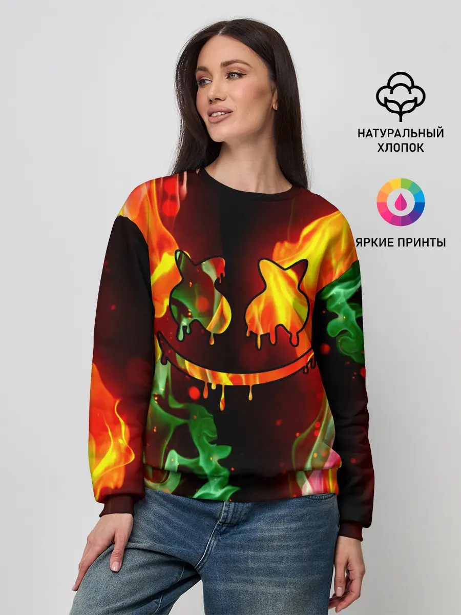 Женский свитшот / Marshmello