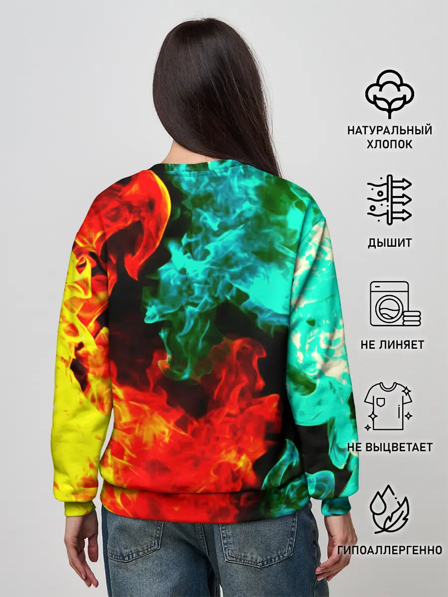 Женский свитшот / БИТВА ОГНЕЙ