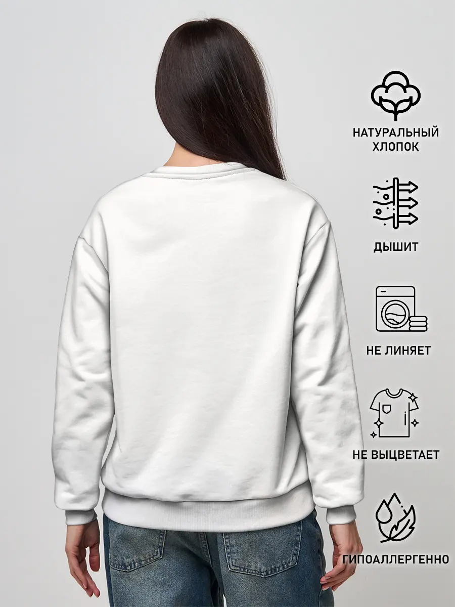 Женский свитшот / ЧЕРЕПАШКИ МУТАНТЫ НИНДЗЯ