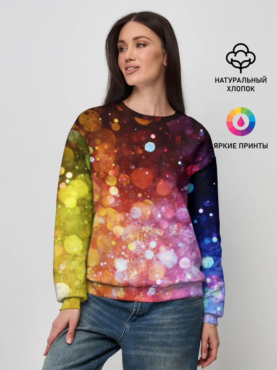 Женский свитшот / Боке