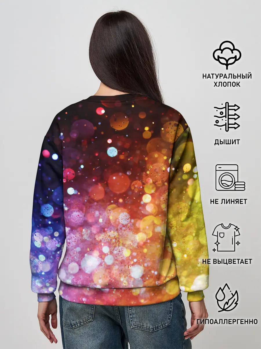 Женский свитшот / Боке