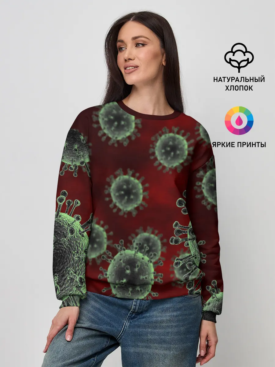 Женский свитшот / COVID-19