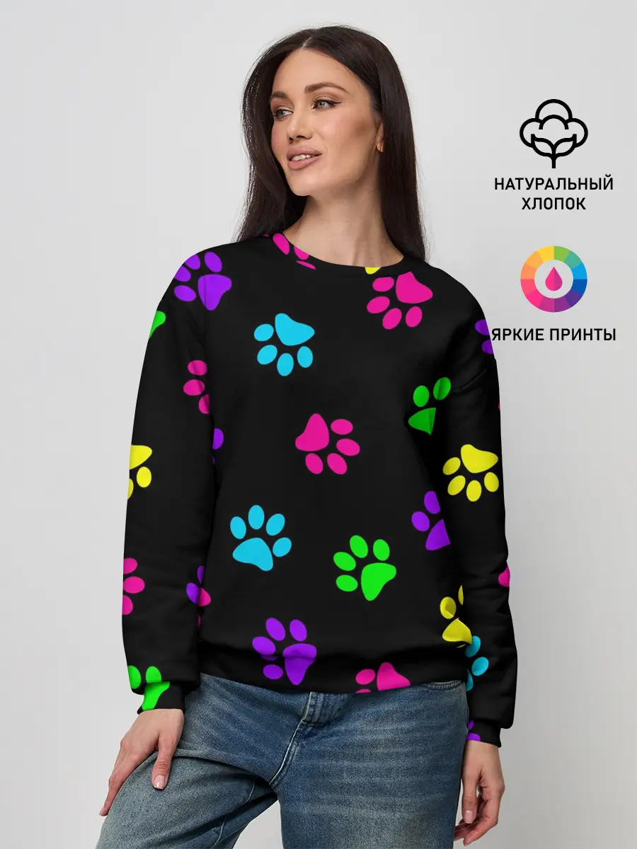 Женский свитшот / ЛАПКИ