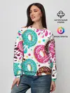 Женский свитшот / Любитель пончиков