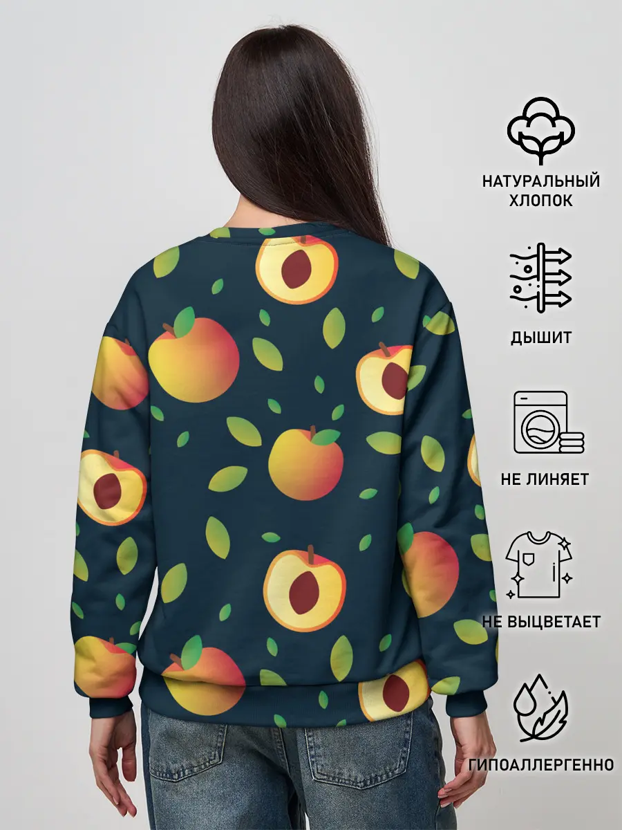 Женский свитшот / Фруктовый арт