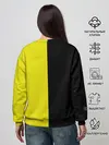 Женский свитшот / BLACK YELLOW | ЧЕРНО ЖЕЛТЫЙ
