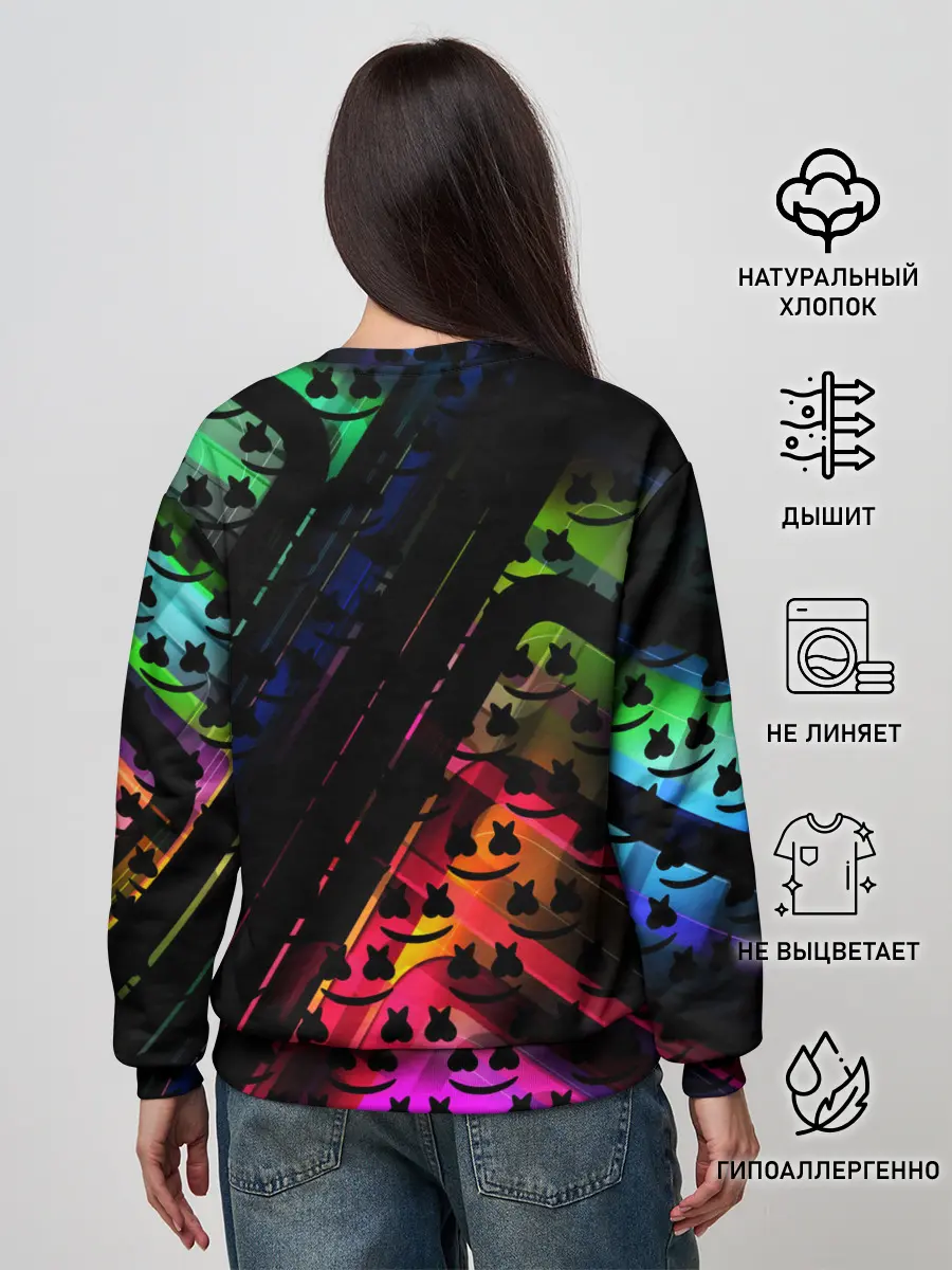Женский свитшот / MARSMELLO GRADIENT