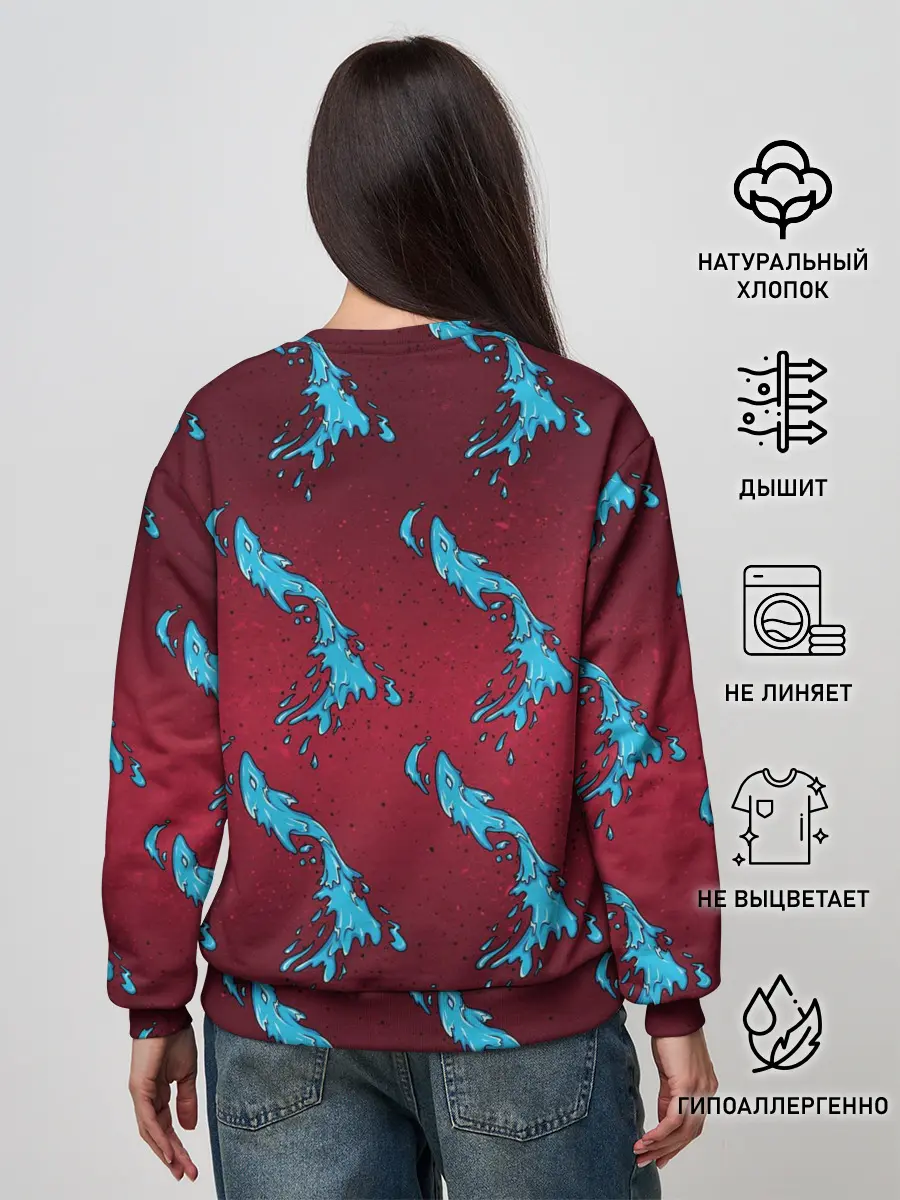 Женский свитшот / ДУХ ВОДЫ