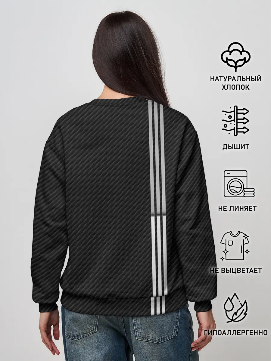 Женский свитшот / Mercedes Carbon