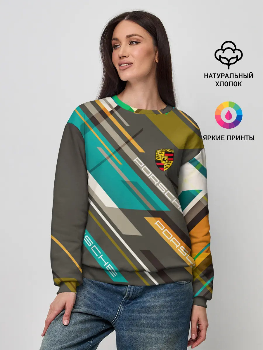 Женский свитшот / PORSCHE | ПОРШЕ