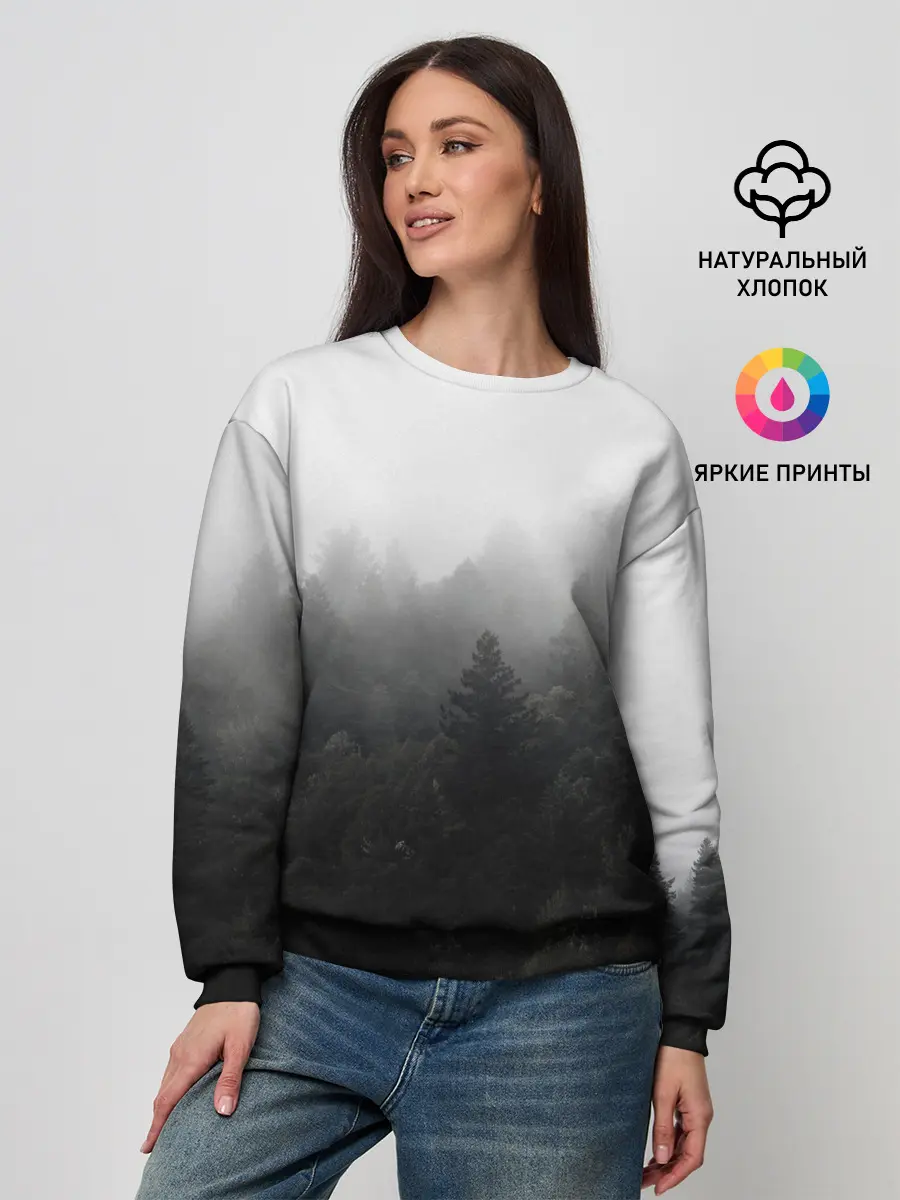 Женский свитшот / Лес
