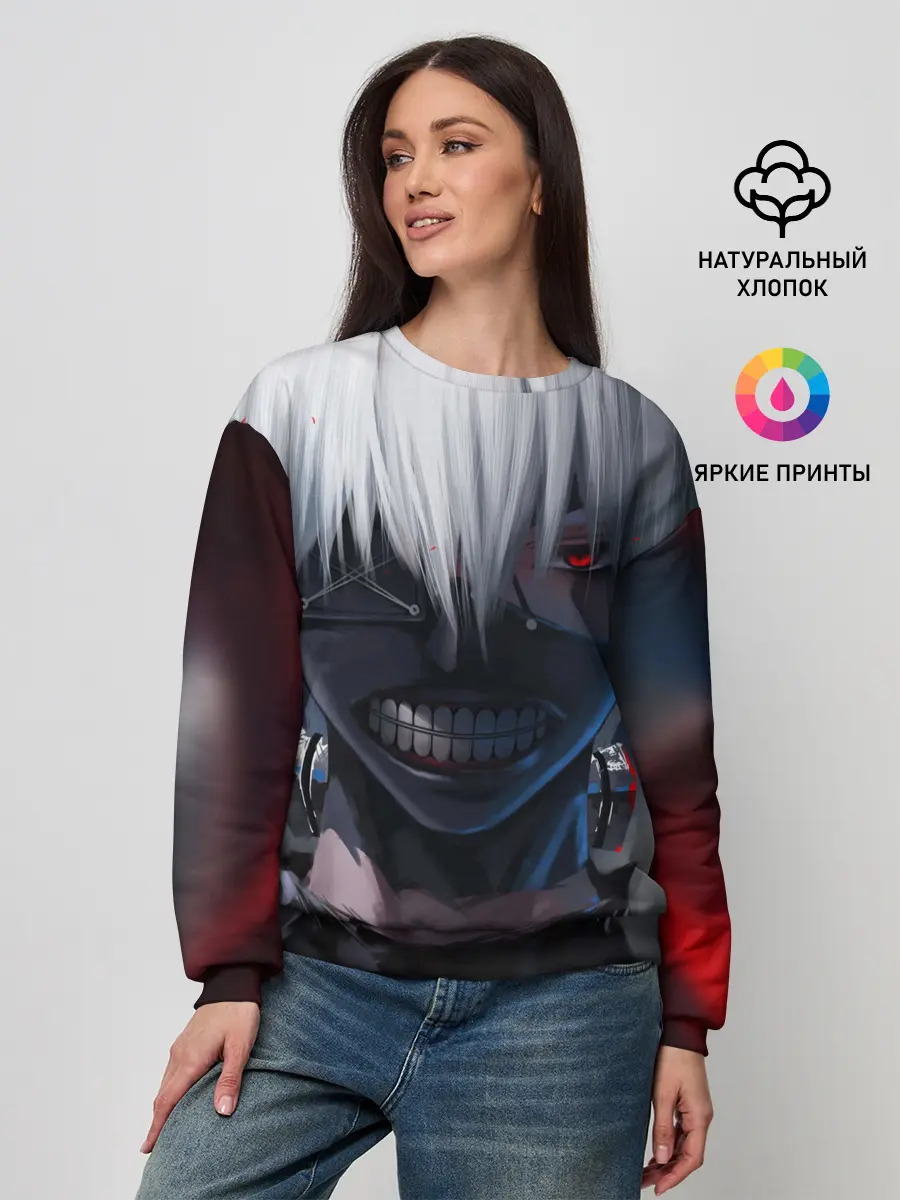 Женский свитшот / TOKYO GHOUL | ТОКИЙСКИЙ ГУЛЬ