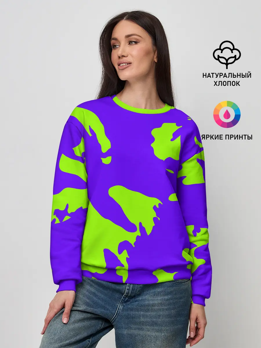 Женский свитшот / тeкстура