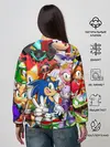 Женский свитшот / Sonic ПЕРСОНАЖИ