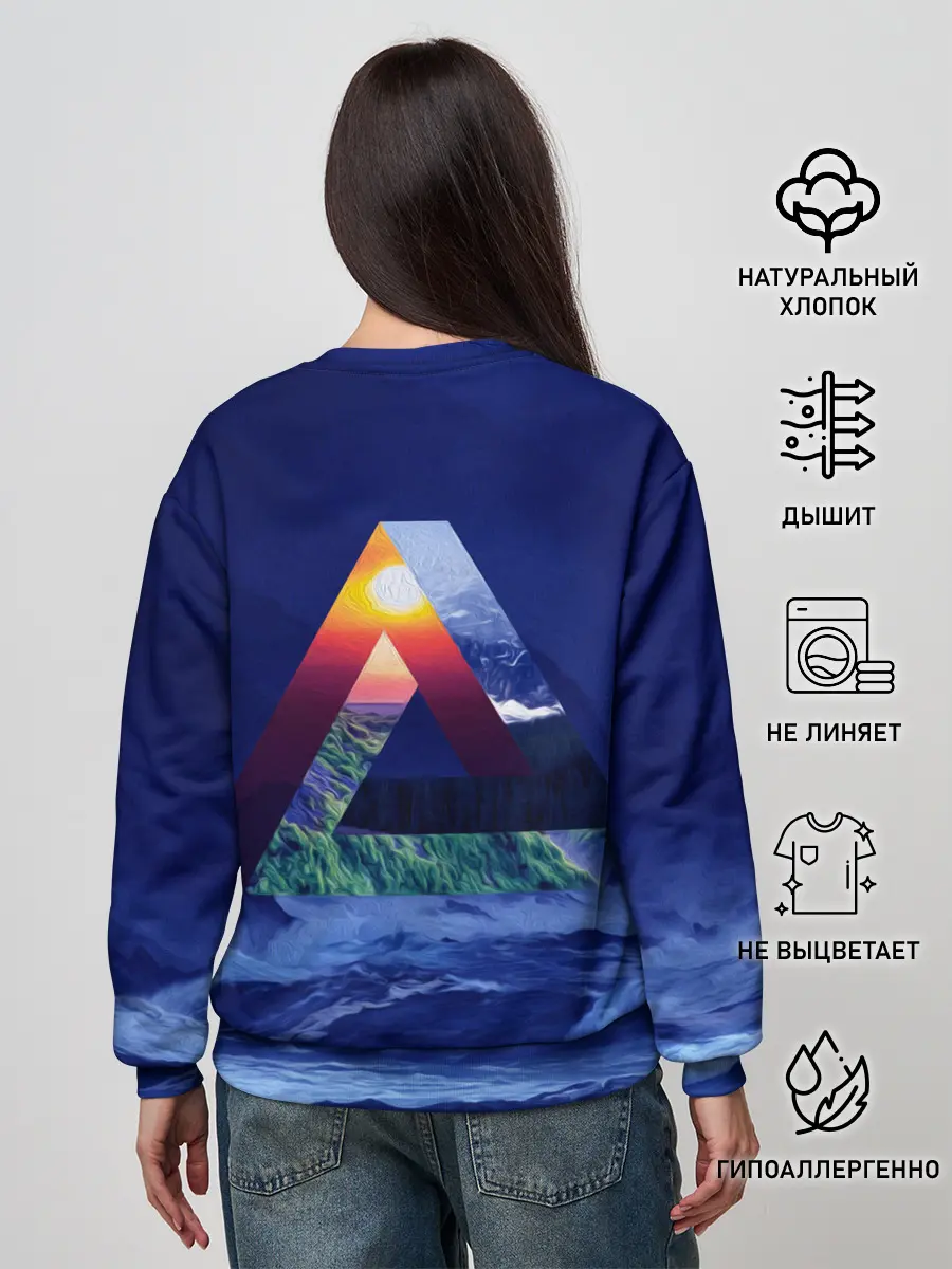 Женский свитшот / TWISTED REALITY