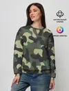 Женский свитшот / КАМУФЛЯЖ