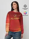 Женский свитшот / The Flash Logo Pattern