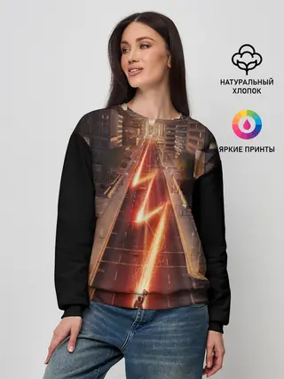 Женский свитшот / The Flash