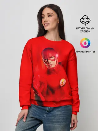 Женский свитшот / The Flash